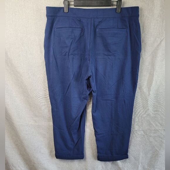 LANDS END Starfish Straight Leg Ankle Pants - Picture 4 of 10